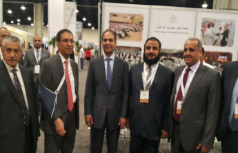 مشاركة سعادة العميد في حفل تكريم الدفعة الثامنة من خريجي برنامج خادم الحرمين الشريفين للابتعاث الخارجي وفعاليات يوم المهنة بالعاصمة الأميركية  واشنطن 2015